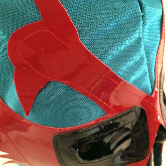 Handmade Mexican Lucha Libre Dos Caras Mask - Picture 4 of 4